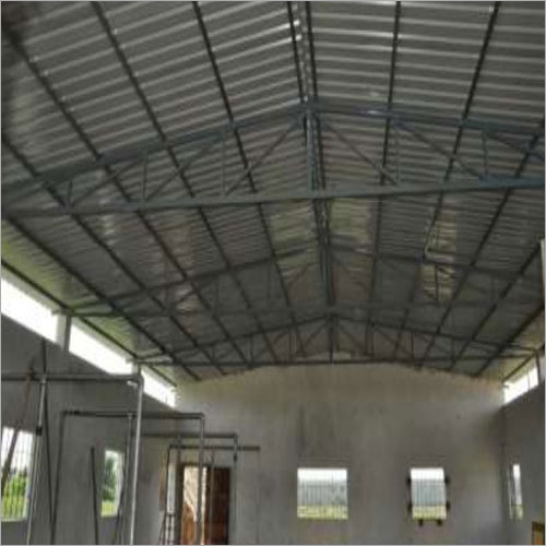 Industrial Roofing Shed - Steel Material, 10-20mm Wall Panel Thickness | Durable, High Tensile Strength, Customizable for Plant & Warehouse Use