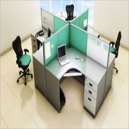 Modular Office Workstation - Wood Frame with 10-20 mm Thickness, Multicolor Finish | Durable, Eco-Friendly, Customizable Design