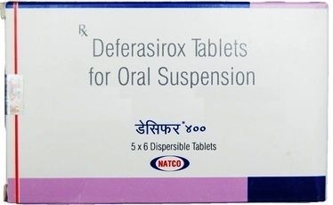 Desifer 400mg Ingredients: Deferasirox