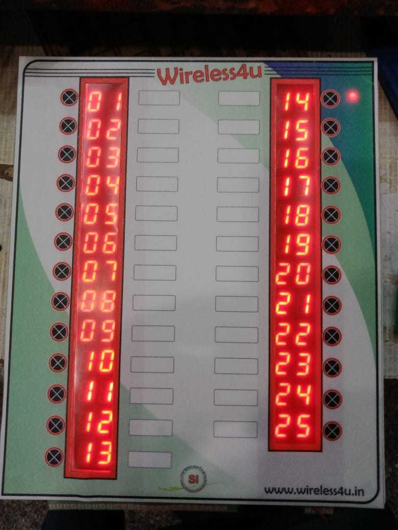 Wired Peon Call Bell System For 25 User Size: 10*12