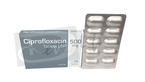 Ciprofloxacin Tablets USP 500mg