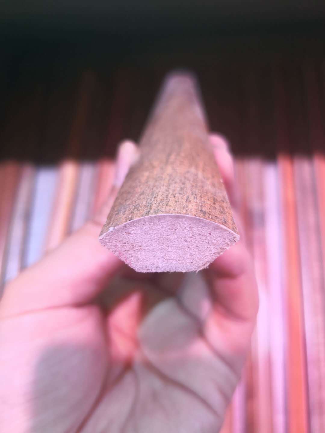 Stable Solid Wood Finger Joint Moulding For Furniture / Decoration / Construction Materials