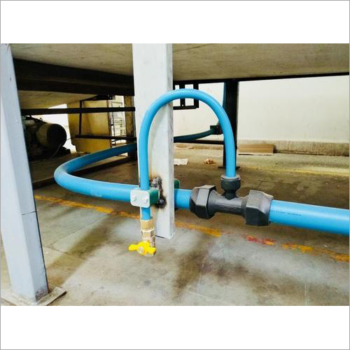 Air Pipe Lines - PPR/Aluminium, Customized Size, Blue Color | 6 Bar Flow Rate, Self-Priming, Low Pressure, Viton Seal, Silent Operation, 2-Year Warranty