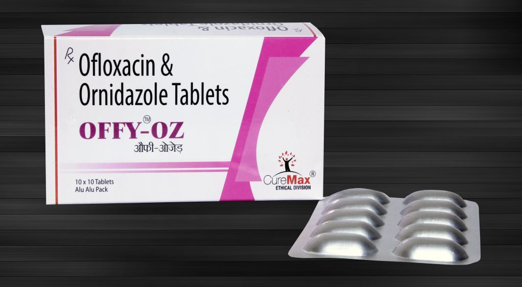 Ofloxacin 200 Mg & Ornidazole 500 Mg Tablets General Medicines