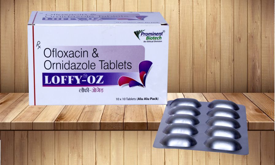 Ofloxacin 200 Mg & Ornidazole 500 Mg Tablets General Medicines