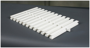 Blue And White Pool Overflow Grating