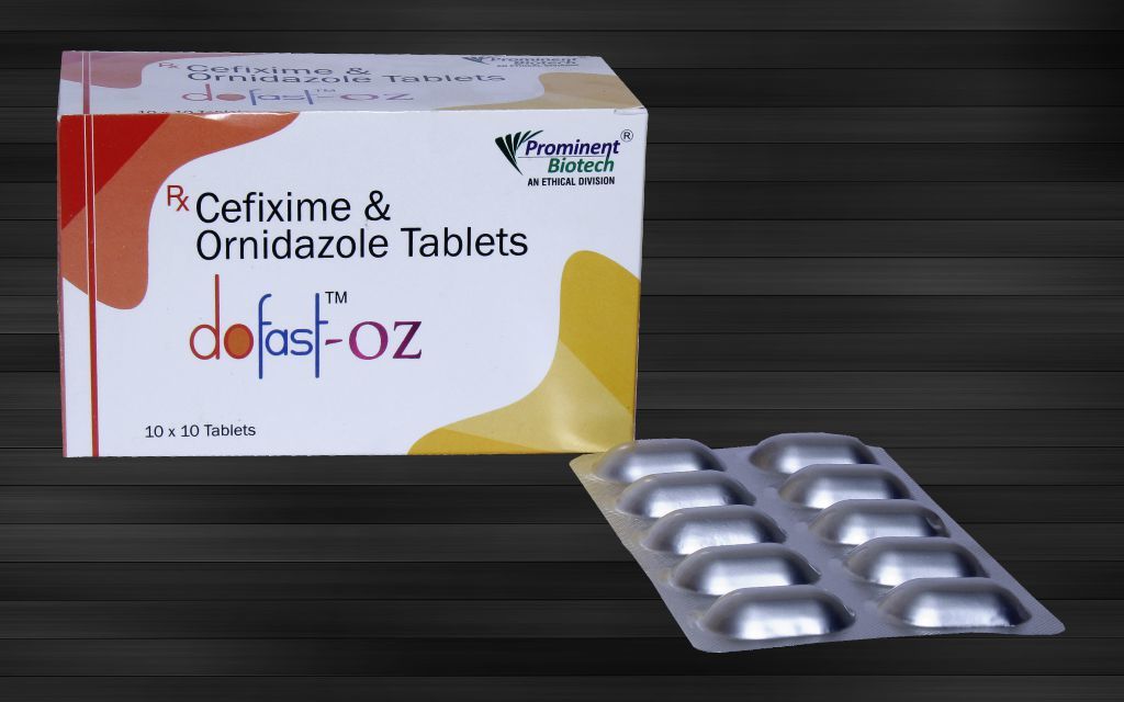 Cefixime 200 Mg & Ornidazole 500 Mg Generic Drugs