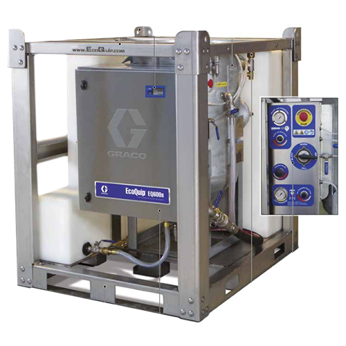 Ecoquip Eq600s वेपर अब्रेसिव ब्लास्ट मशीन