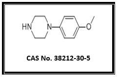 1- (4-मेथोक्सीफेनिल) पाइपरजीन कैस नंबर: 38212-30-5