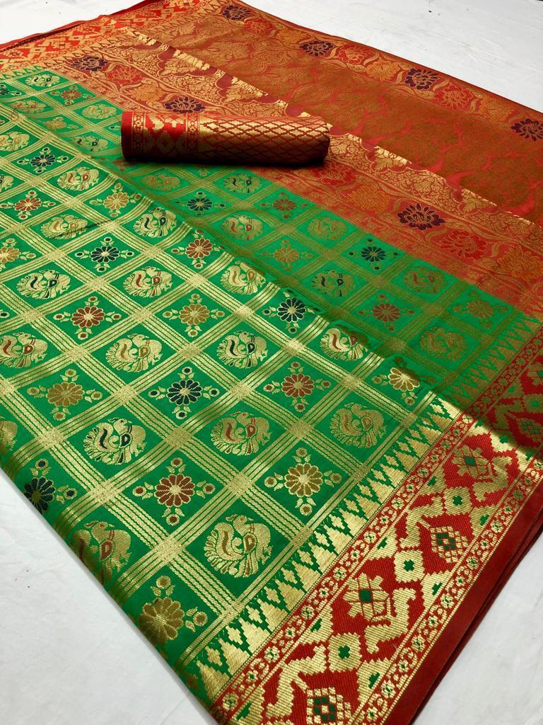 Multi Patola Silk Saree