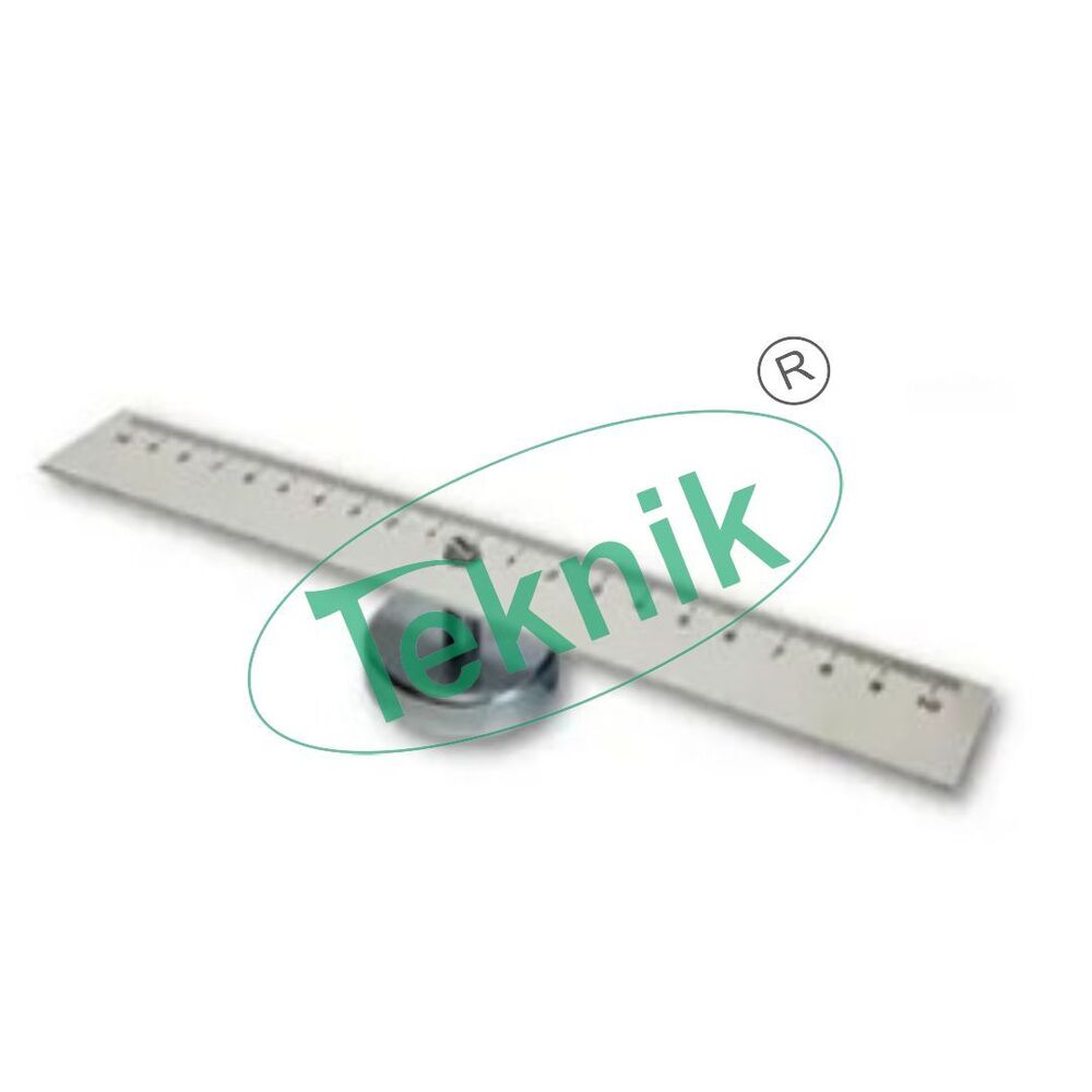 Magnetic Rule - PVC 220x45x35 mm, Magnetic Force Study Tool for General Lab Equipments