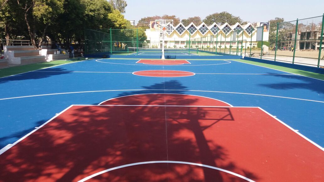 Multicolour Acrylic Surface Coating 5 Layer