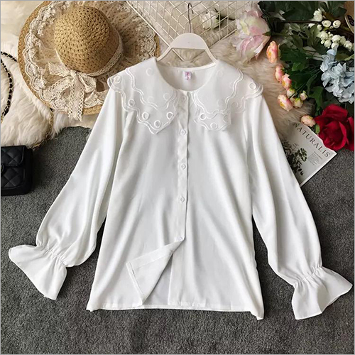 Casual Tops - Woolen Fabric, Straight Skirt Style | Comfortable Fit for Everyday Wear