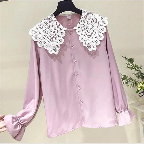 वूलन पिंक टॉप