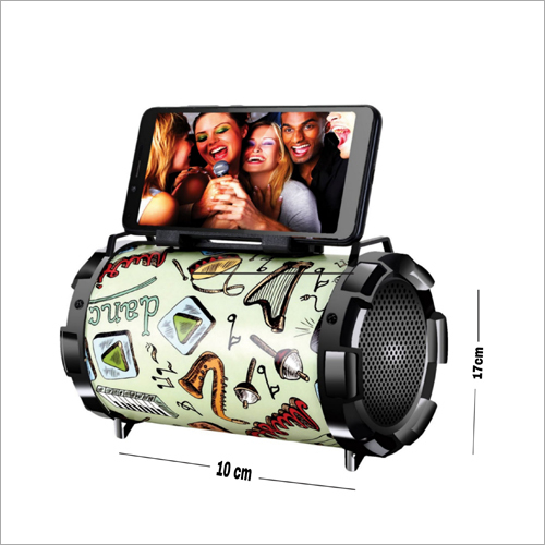 Drum Shaped Bluetooth Speaker With Mobile Stand Power: 220-240 Volt (V)