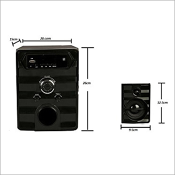 Black 4.1 Bluetooth Home Theater System