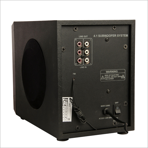 Black 4.1 Bluetooth Home Theater System