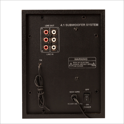 Plastic 4.1 High Bass Bluetooth Home Theater System