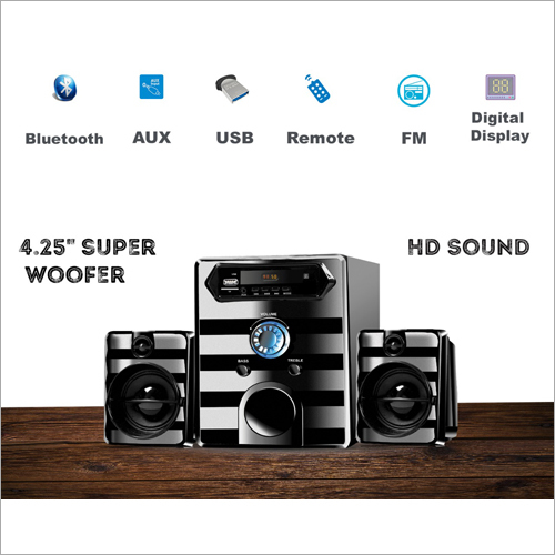 Plastic 2.1 High Bass Bluetooth Home Theater System