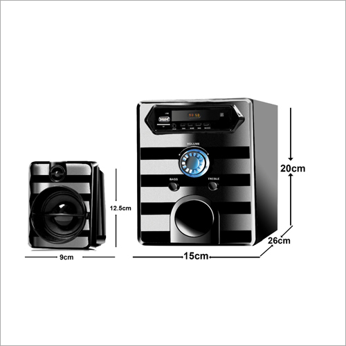 Plastic 2.1 High Bass Bluetooth Home Theater System