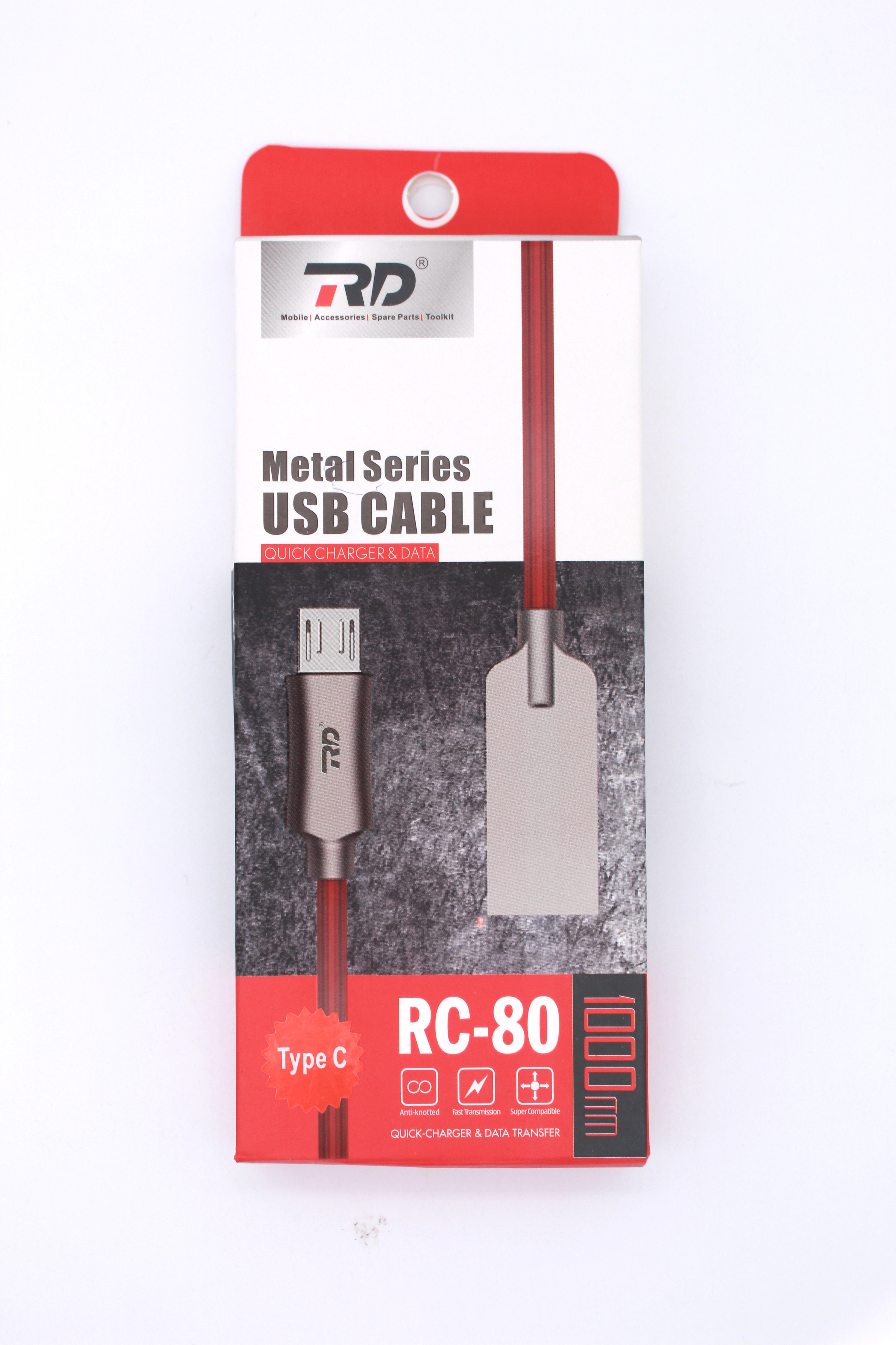 Zink Mobile Data Cable Body Material: Plastic