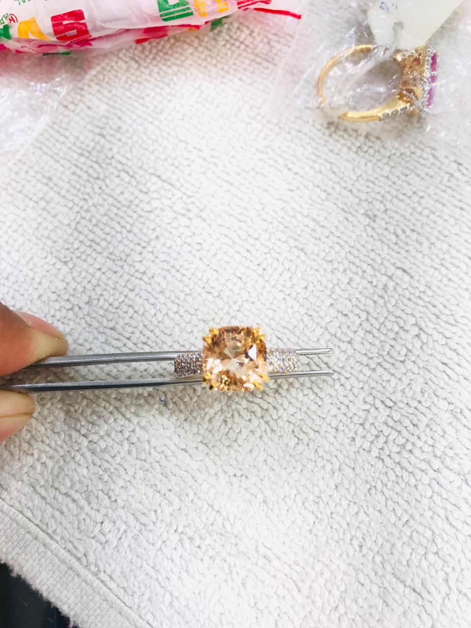 Yellow Sapphire Ring Grade: Available In All Grades