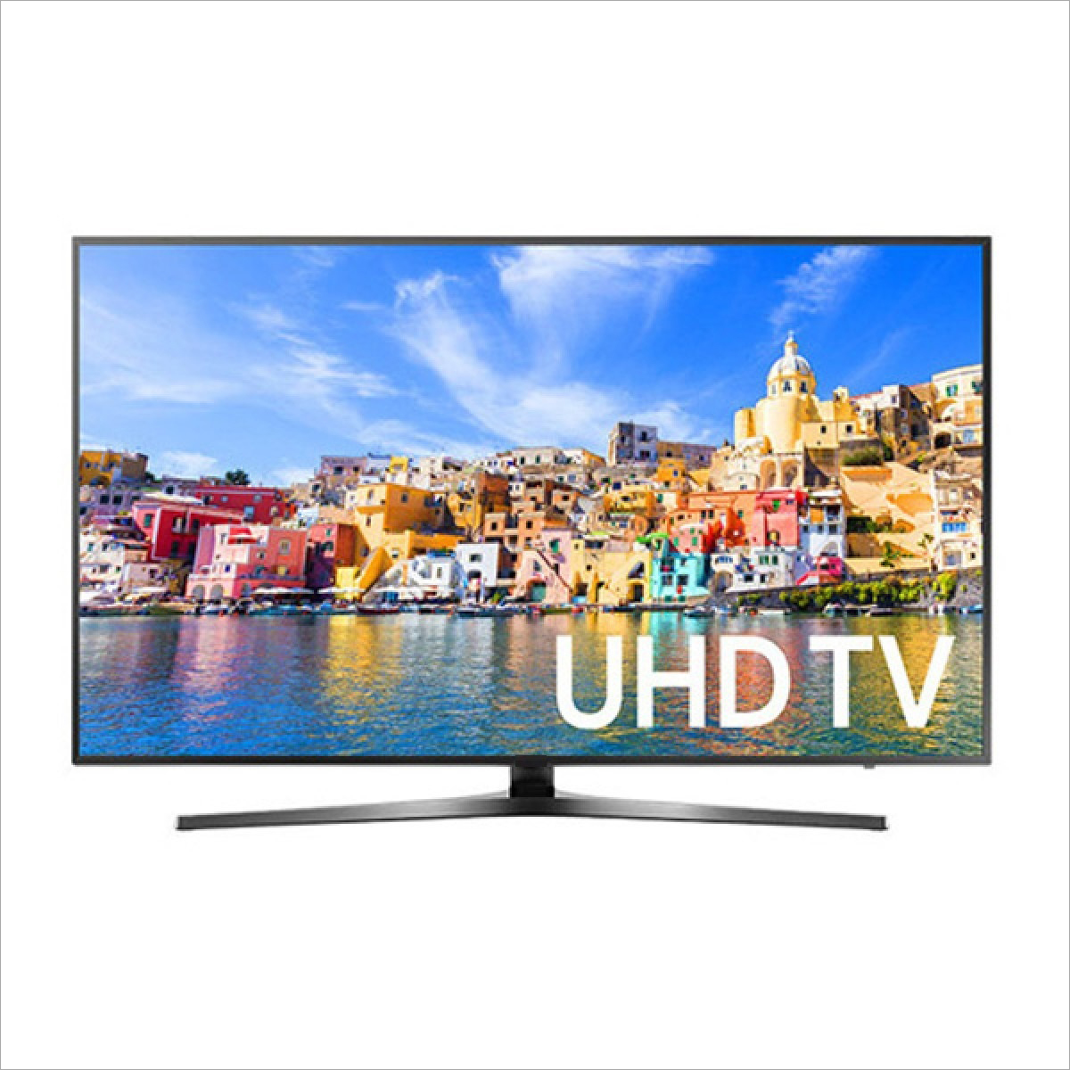 43 Inch Uhd Led Tv - Adaptive Backlight Dimming, Curved Screen Design | Magnificent Visuals For Enhanced Viewing Experience