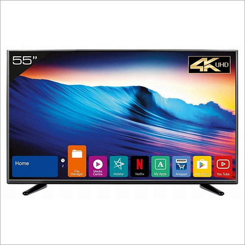 Black 55 Inch Uhd Led Tv
