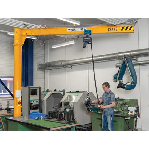 Pillar Mounted Slewing Jib Cranes