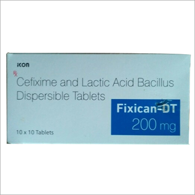 200 Mg Cefixime And Lactic Acid Bacillus Dispersible Tablet General
