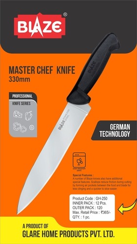 Plastic And Steel Master Kitchen Knife 330 Mm