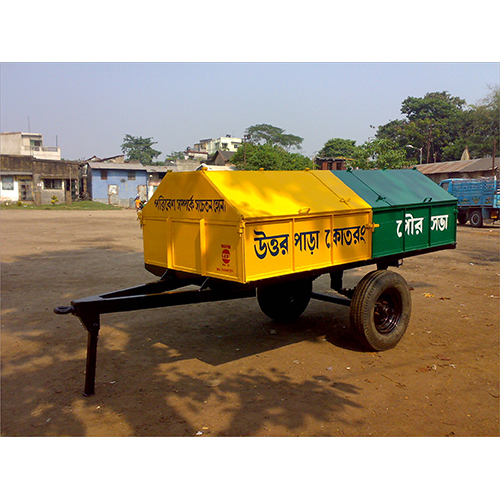 4 टन कवर्ड ट्रैक्टर ट्रेलर
