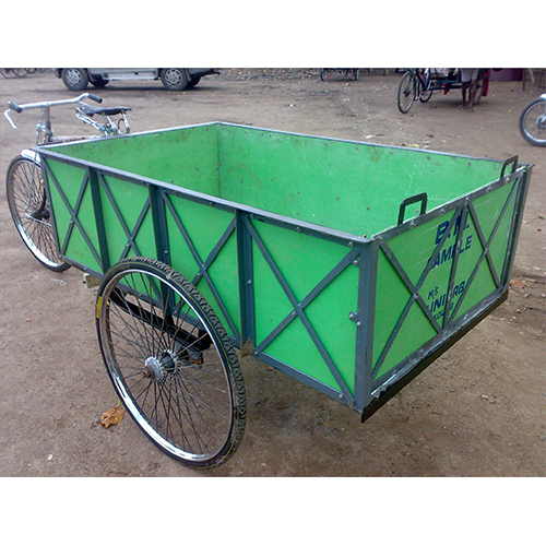 Garbage Rickshaws - Sturdy Medium Size with Weather Resistant Coating | Eco-Friendly, Easy to Drive, Low Maintenance, Durable Design