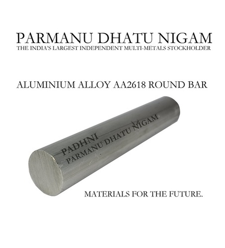 Aluminium Alloy AA2618 Round Bar - 44-50 mm Hexagonal Shape, Sliver Color, Mill Finish | Alloy Material with Premium Surface Treatment