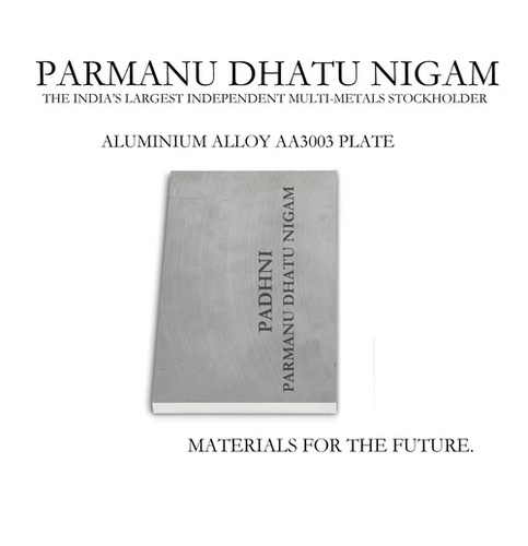 Aluminium Alloy AA3003 Plate - 44-50mm Dimensions, Silver Color | Alloy Material for Durable Applications