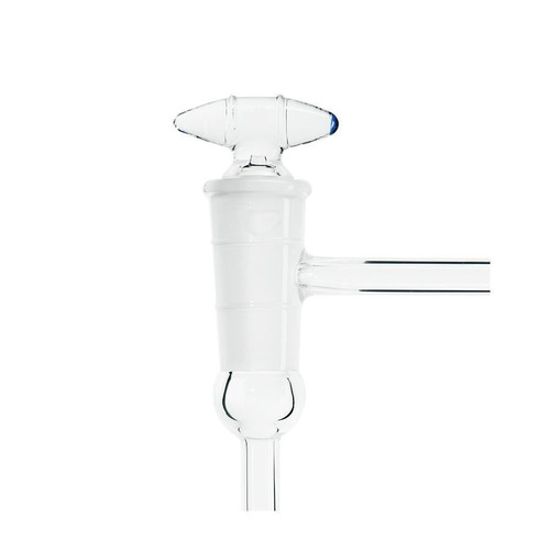 Stopcock L Type, Lower Limb Vertical Hollow Plug High Vacuum
