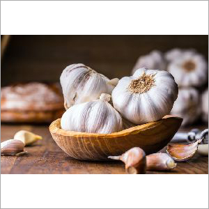 Fresh Garlic - Whole, White, Organic, Food Grade | Natural Dried Vegetable with 3-4 Months Shelf Life for Enhanced Culinary Flavor