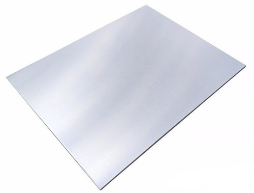 Aluminium Alloy AA5754 Sheet - 1250 x 2500 mm, Silver Color, Flat Shape, Mill Finish Surface Treatment