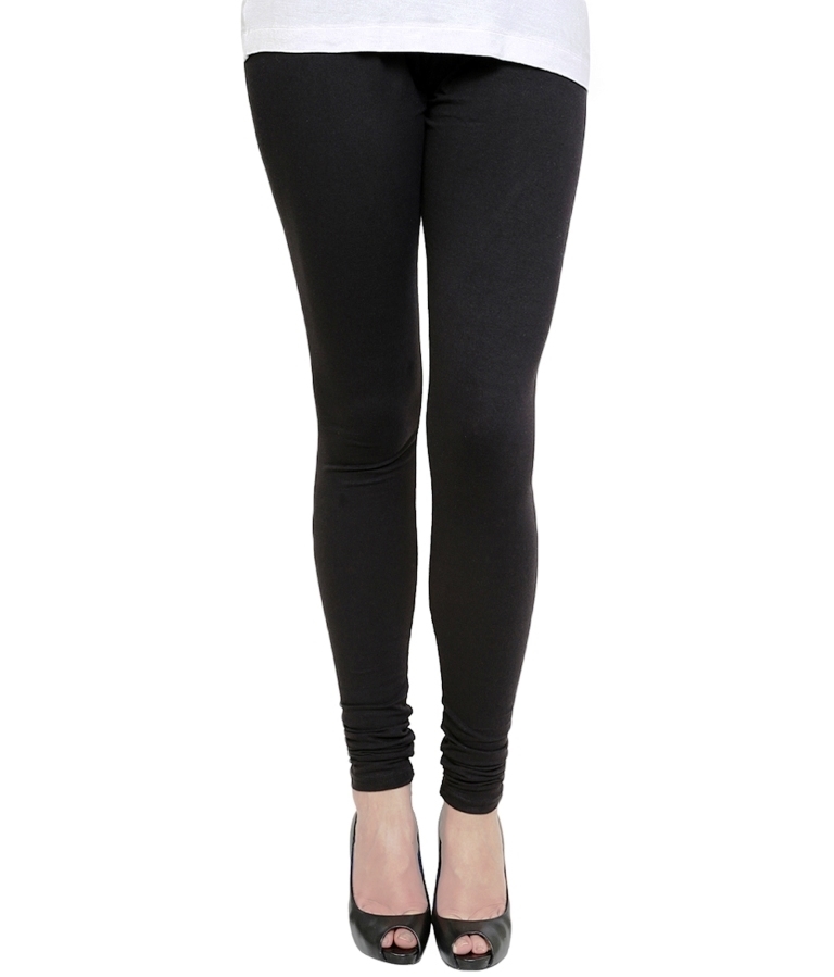 Purple Ladies Cotton Leggings