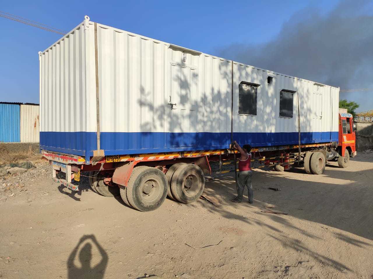 Modular Portable Office Container - Color: As Per The Client Requirement