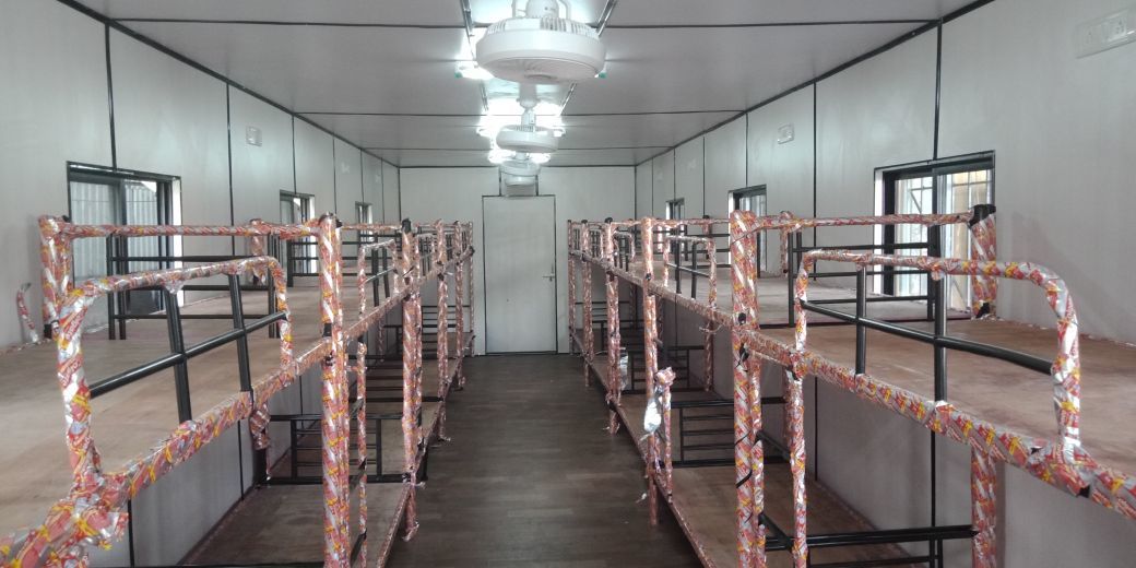 Portable Accommodation Cabins - Color: As Per Client Requirement