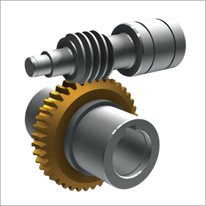 Worm And Worm Wheel - Metal, All Sizes Available | Long Life, Easy Maintenance, Ergonomic Design