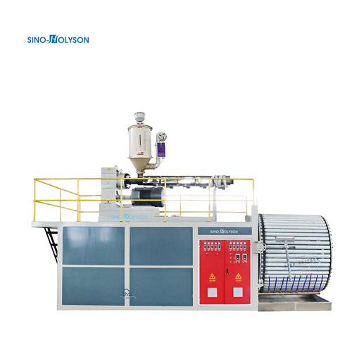 Twisted Hollow Wall Winded Corrugated Pipe Machine