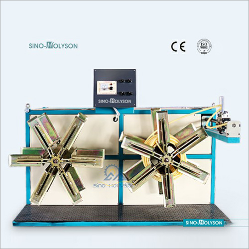 Semi-Automatic Two Stands Pipe Winder Machine