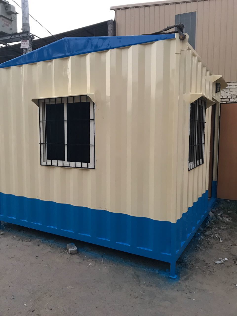 Mild Steel Portable Cabin - Color: As Per The Requirement