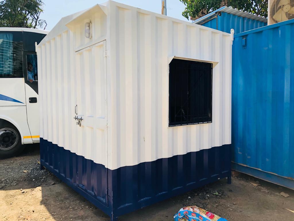 Mild Steel Portable Cabin - Color: As Per The Requirement