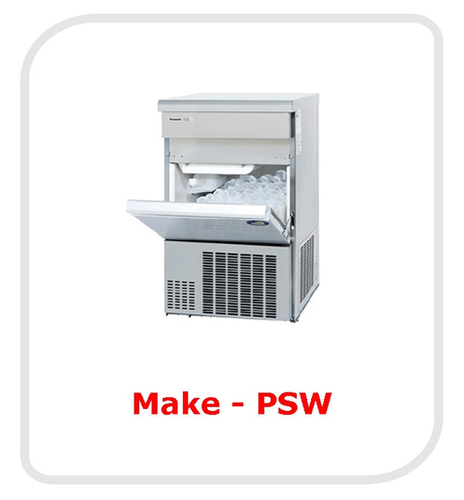 Automatic Ice Cube Machine - Silver Finish, 115 Volt Power Supply | 135 kg Heavy-Duty Ice Production