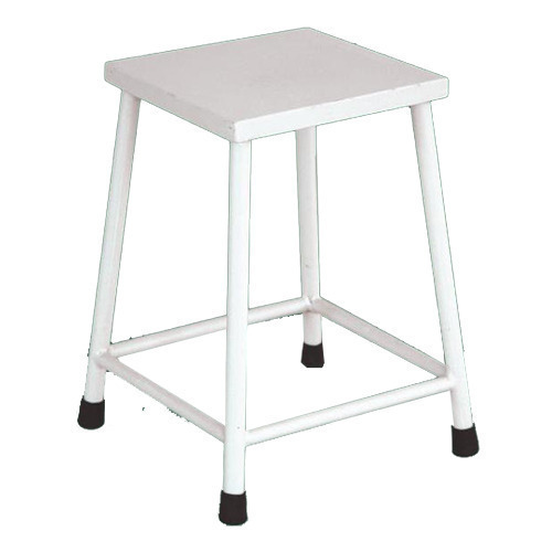 Visitor Stool - Ms Powder Coated Structure, 30lx30wx45h Cm Dimensions