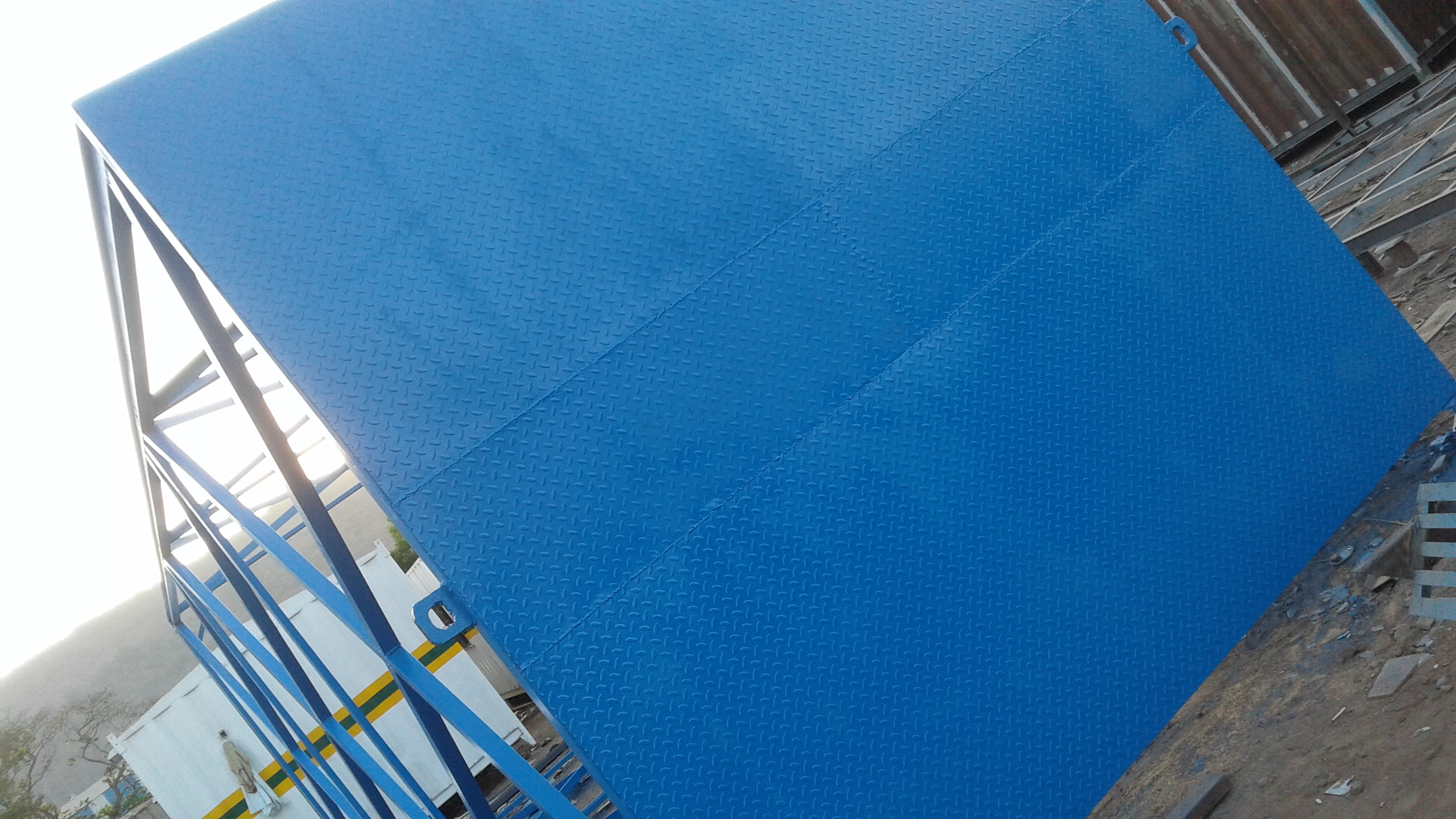 Security Watchtower - Ms Steel, 12ft Height, 6x6ft Base, 8x8ft Platform | Cost Effective, Durable Structure, Weather Resistant, Enhanced Security