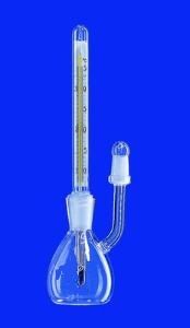 Specific Gravity Bottles With Ground In Thermometer(laboratory Glassware)